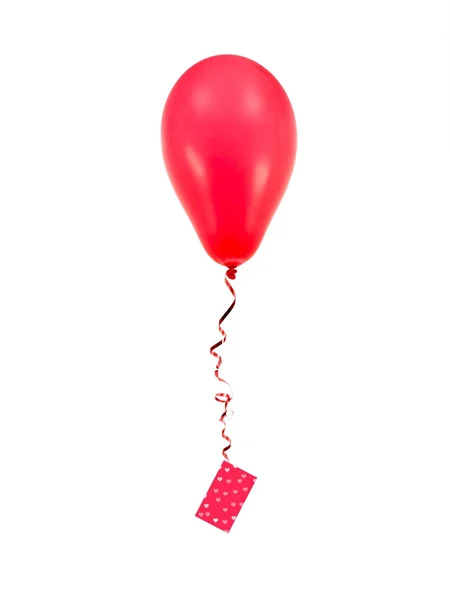Roter Ballon — Stockfoto