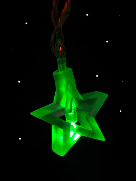 Christmas Tree Lights — Stock Photo, Image