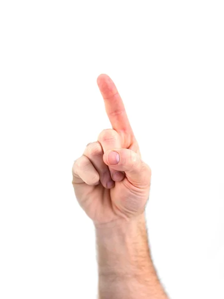 Pointingb Hand — Stock Photo, Image