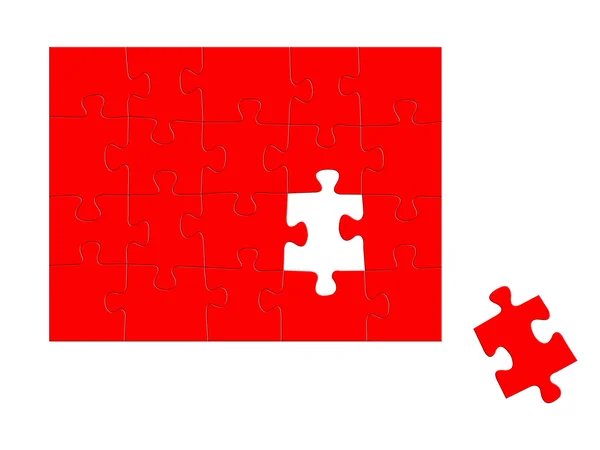Jigsaw Pieces — Stock Photo, Image