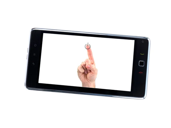 Tablet android — Fotografia de Stock