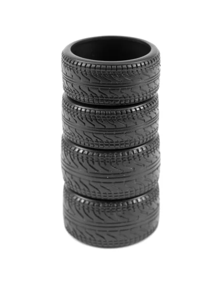 Low Profile Tires Percentage Isolated White Background — Stock Photo, Image