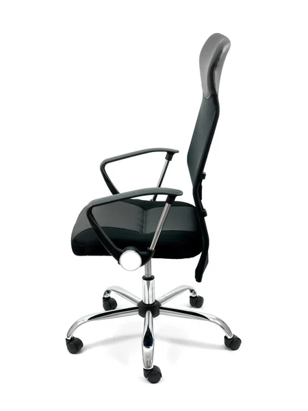 Kancelářská Židle Izolovaných Bílém Pozadí — Stock fotografie