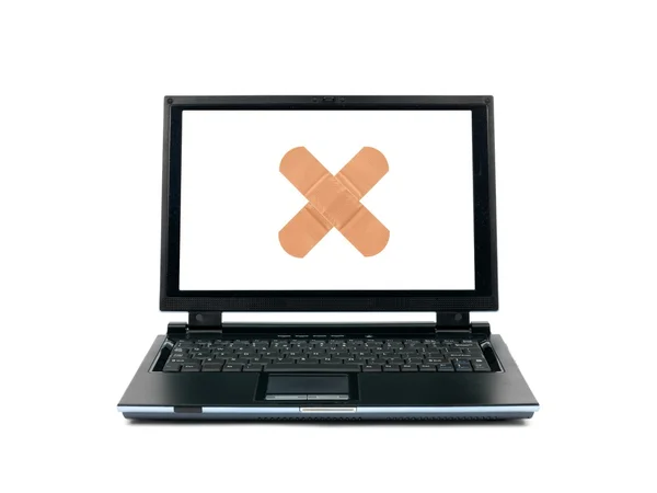 Naprawa laptopów — Zdjęcie stockowe