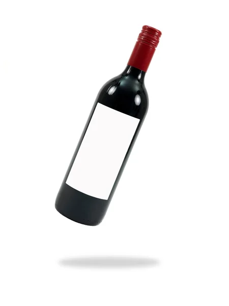 Rotweinflasche — Stockfoto
