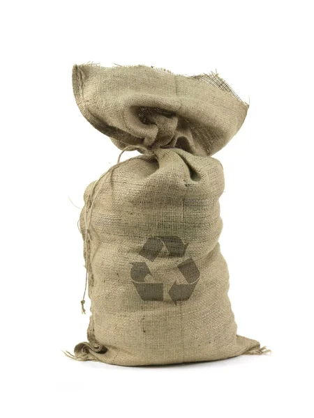 Hessian τσάντα — Φωτογραφία Αρχείου