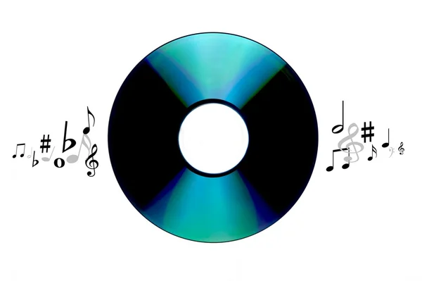 Disc compact — Fotografie, imagine de stoc