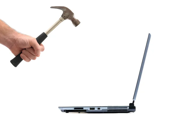 stock image Hammering