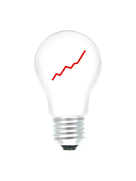 Light Graph — Stock Photo, Image