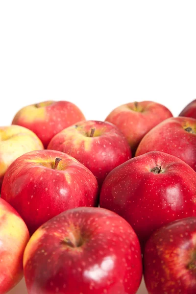 stock image Fresh red juicy natural apples