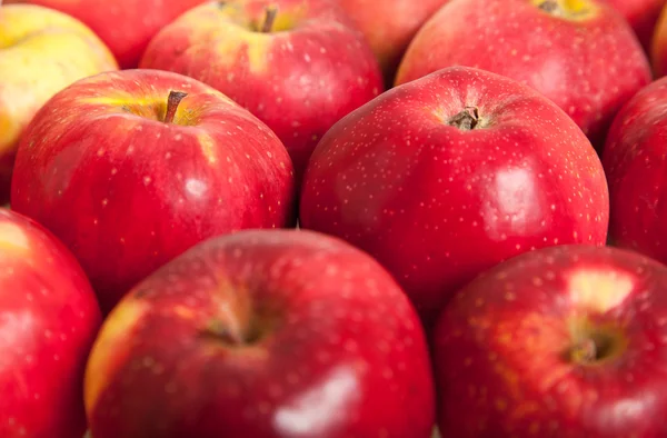 stock image Fresh red juicy natural apples