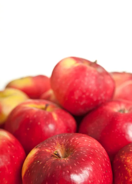 stock image Fresh red juicy natural apples