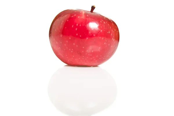 Manzanas naturales jugosas rojas frescas — Foto de Stock