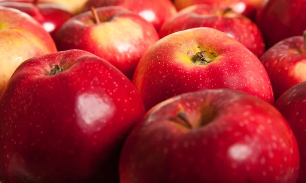 stock image Fresh red juicy natural apples