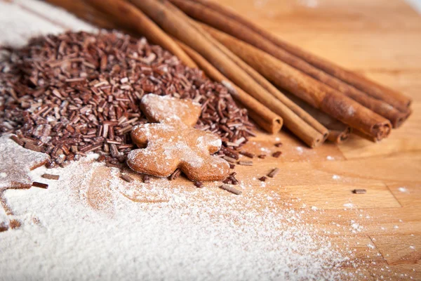 Stock image Traditional home baked ginger cookies