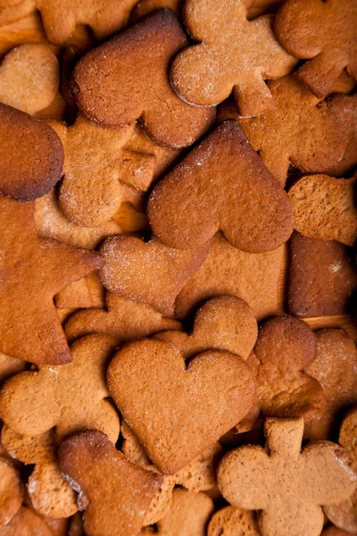 stock image Traditional home baked ginger cookies