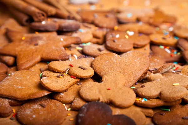 Stock image Traditional home baked ginger cookies