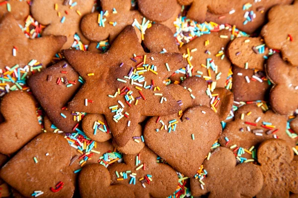 stock image Traditional home baked ginger cookies