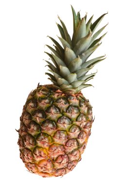 Pineapple on white isolated background