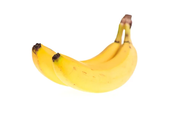 Banana na na białym tle — Zdjęcie stockowe