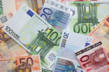 Money euro background clipart