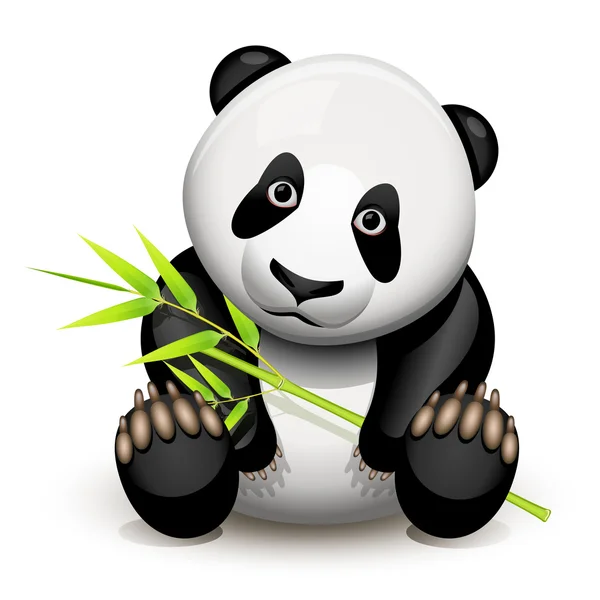Lilla panda — Stock vektor