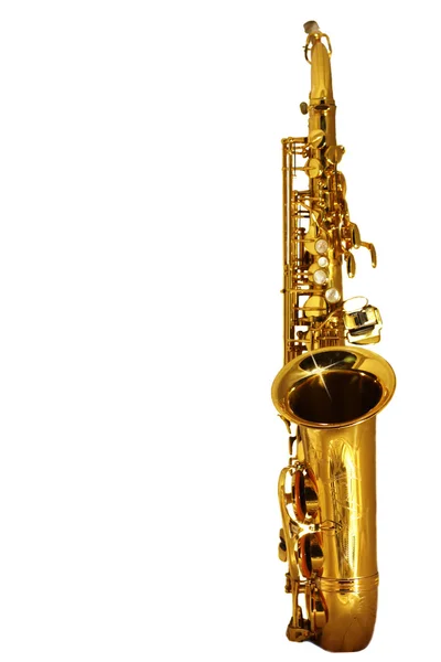 Gouden sax — Stockfoto
