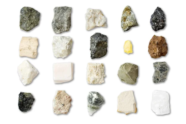 Collection of minerals — Stock Photo, Image