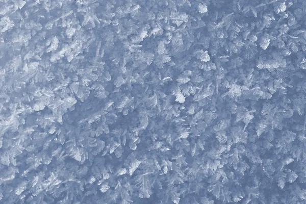 Fundo de cristal de neve — Fotografia de Stock