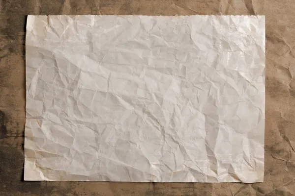 Τσαλακωμένο χαρτί — Φωτογραφία Αρχείου