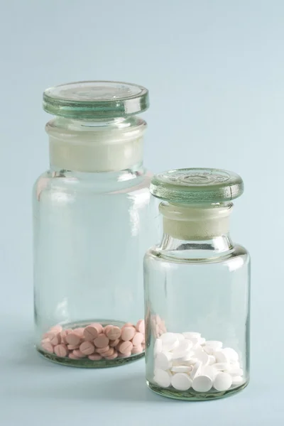Bottiglie di pillola — Foto Stock