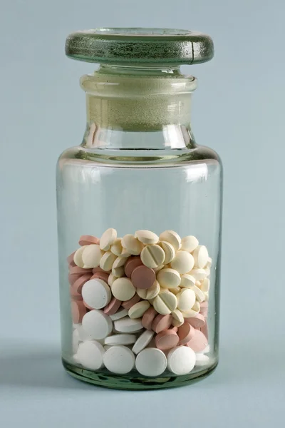 Bottiglia di pillola — Foto Stock