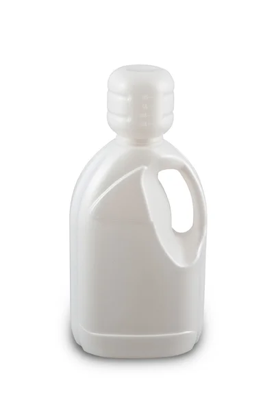 Butelki z tworzyw sztucznych detergentów — Zdjęcie stockowe
