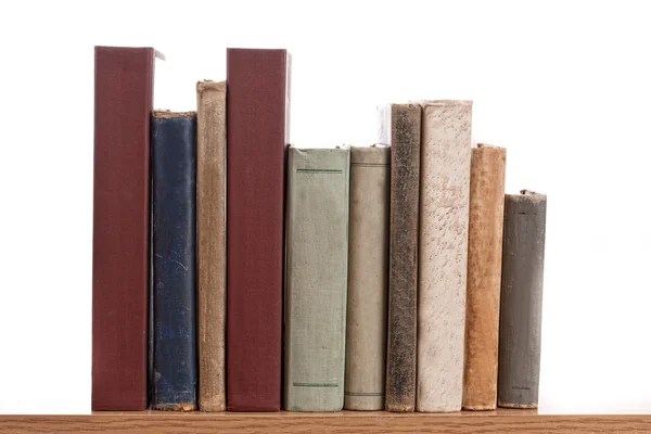 Bücher in einer Reihe — Stockfoto