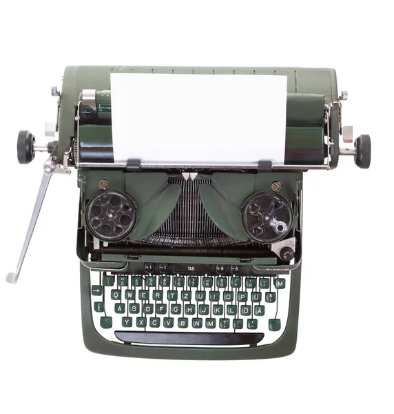 Oude vintage typemachine — Stockfoto