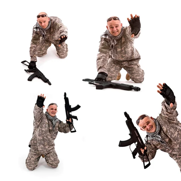 Soldier surrender — Stock Photo, Image