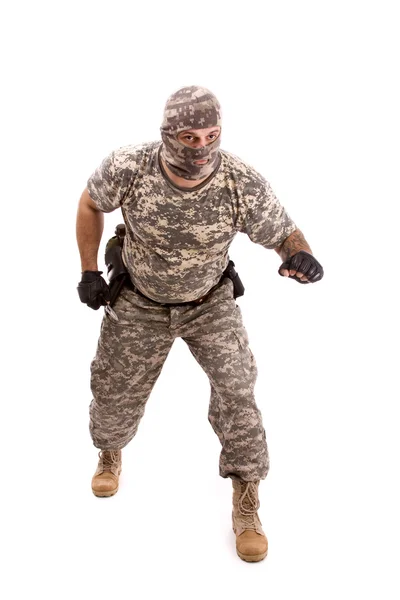 Voják bojovat — Stock fotografie