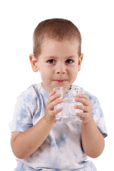 Chłopiec i wody — Zdjęcie stockowe