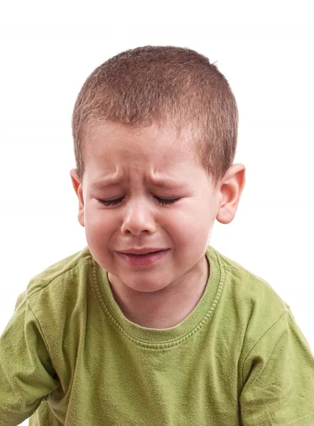 Хлопчик плаче — стокове фото