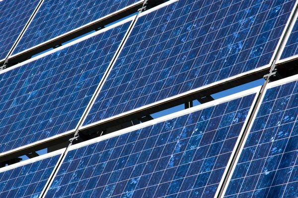 Detail of a solar panel — Stock Photo, Image