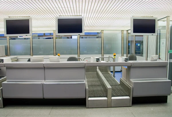 stock image Check in counter at the airport