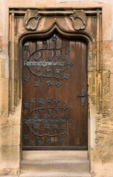 Hermosa puerta vieja — Foto de Stock