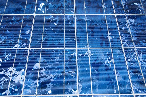 Fondo del panel solar — Foto de Stock