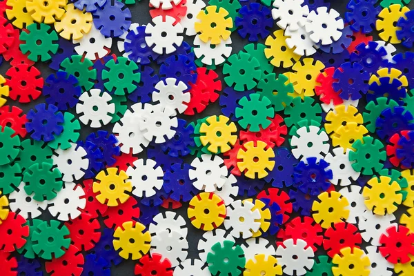 Coloridos tokens de juguete — Foto de Stock