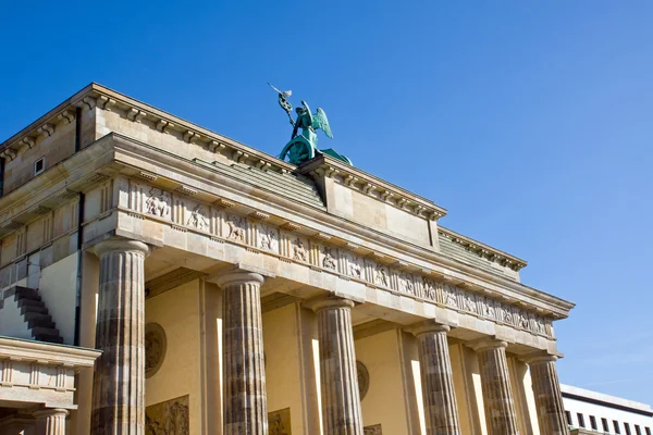 Arka brandenburger Tor — Stok fotoğraf