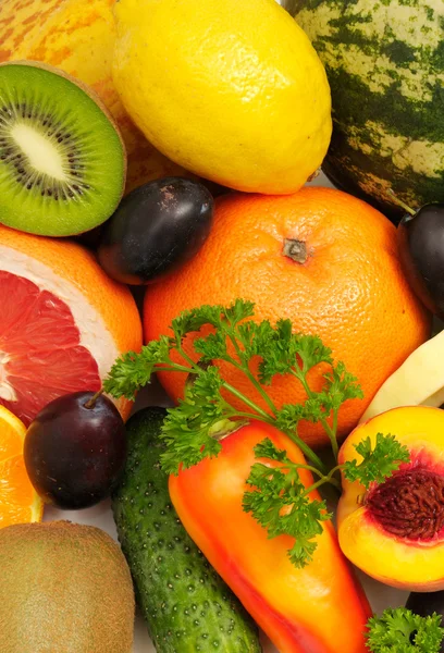 신선 한 과일 과 야채 — 스톡 사진