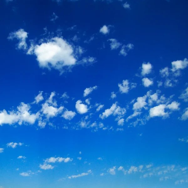 白色的云 — 图库照片