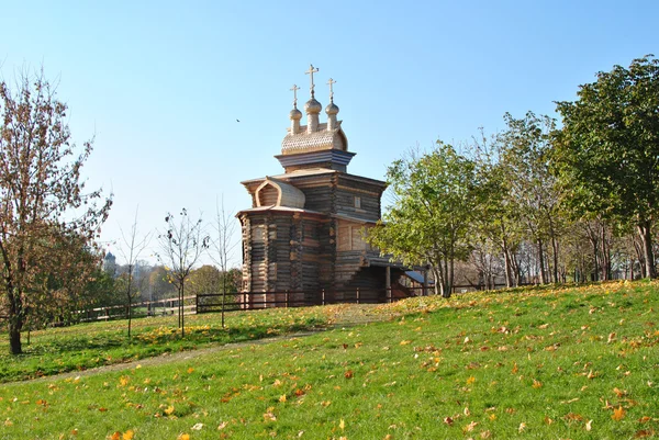 Chiesa russa in legno — Foto Stock
