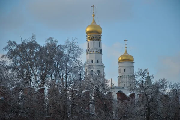 Muralla del Kremlin de Moscú e Iván el Grande Bell —  Fotos de Stock