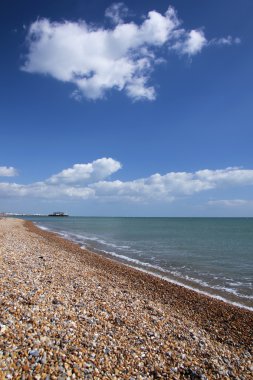 Brighton beach west sussex clipart